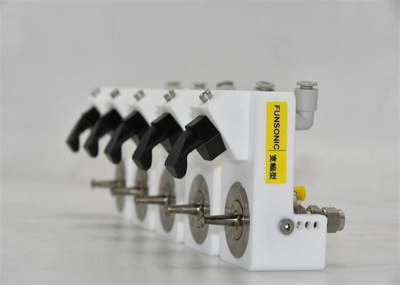 15W 100Khz فرکانس بالا نوزل های ماوراء الصوتی اسپری گسترده پوشانده برای اتم سازی منطقه بزرگ